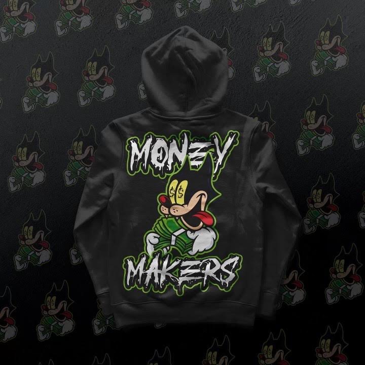 "Mac The Cat" Pull-Over Hoodie